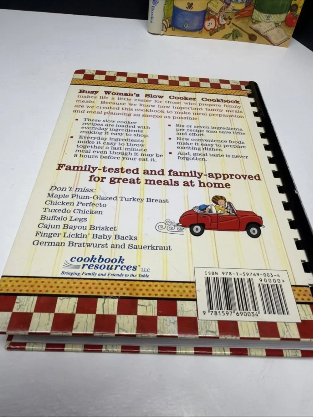 Crock Pot Cookbooks Lot/2 Busy Woman’s Slow Cooker Recipes & Fix-It & Forget It